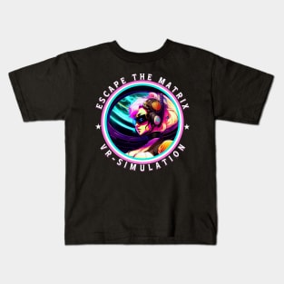 Escape The Matrix VR Simulation Kids T-Shirt